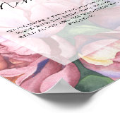 牡丹バラ – 花嫁との思い出 ポスター (角)