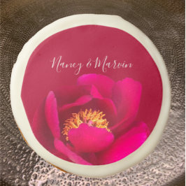 牡丹パーソナライズされたバラルビーレッド記念日パーティー