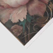 牡丹ビクトリアンフランスのバラエフェメラデクページ 薄葉紙 (詳細)