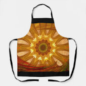 牡丹ビクトリアン渦巻き エプロン (正面)