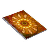 牡丹ビクトリアン渦巻き ノートブック (右側)