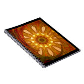 牡丹ビクトリアン渦巻き ノートブック (右側)