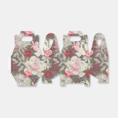 牡丹ピンクのバラの花の花園ブーケ フェイバーボックス (折り畳みなし)