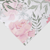 牡丹ピンクのバラの花の花園ブーケ 薄葉紙 (詳細)