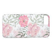 牡丹ピンクのバラの花の花園ブーケ Case-Mate iPhoneケース (裏面(横))