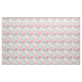 牡丹ピンクのバラの花 ファブリック (ヤード)