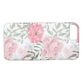 牡丹ピンクのバラの花 Case-Mate iPhoneケース (裏面(横))