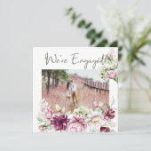 牡丹ピンクブルゴーニュフローラ追加フォト婚約 (スタンド正面)