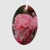 牡丹ピンクランヌカルス接写 オーナメント (正面)