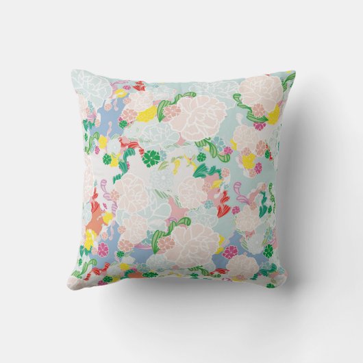 牡丹ピンク クッション (裏面)