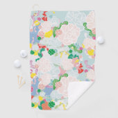 牡丹ピンク ゴルフタオル (インサイチュ)