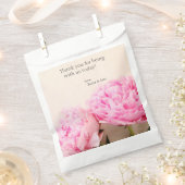 牡丹ピンク フェイバーバッグ (クリップ留めされた状態)