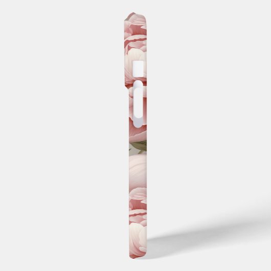 牡丹フラワーズアートプリント彼女のデザイナーのモバイルセル Case-Mate iPhoneケース (裏面 / 左)