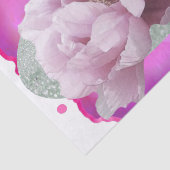 牡丹フラワーズピンクティッシュペーパー 薄葉紙 (詳細)