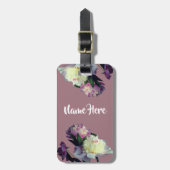 牡丹フラワーズルゲエラベル ラゲッジタグ (正面縦)
