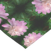 牡丹フラワー自然抽象芸術 ショートテーブルランナー (コーナー)