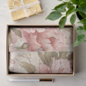 牡丹フランスの組織、クラフト、デコページ紙 薄葉紙 (ギフト)