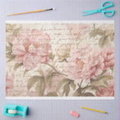 牡丹フランスの組織、クラフト、デコページ紙 薄葉紙 (クラフト)