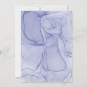 牡丹フローラガールボーイバプテスマサンキューカード 招待状 (裏面)