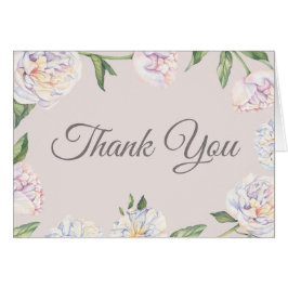 牡丹フローラマウヴサンキューカード