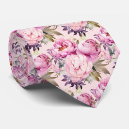 牡丹フローラ牡丹花 ネクタイ