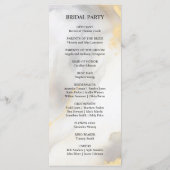 牡丹フローラ金ゴールドグレーシルバー式 プログラム (裏面)