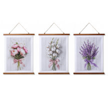 牡丹ブーケウォールタペストリー