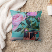 牡丹ブーケ枕 クッション (ブランケット)