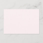 牡丹ブーケ結婚披露宴 エンクロージャーカード (裏面)