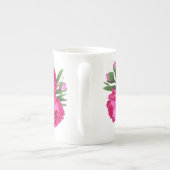 牡丹ブーケ ボーンチャイナマグカップ (裏面)