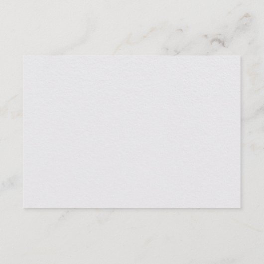 牡丹モダンフォーマルエレガントアイボリー結婚詳細 エンクロージャーカード (裏面)