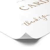 牡丹ユーカリのギフト&カードサイン ポスター (角)