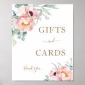 牡丹ユーカリのギフト&カードサイン ポスター (正面)
