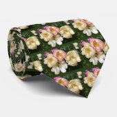 牡丹中国の花 ネクタイ (ロール)