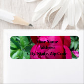 牡丹住所 シール (インサイチュ)