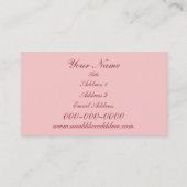 牡丹喜劇名刺 名刺 (裏面)