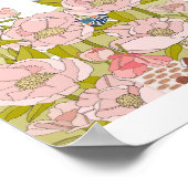 牡丹妖精ハウスアートプリント ポスター (角)