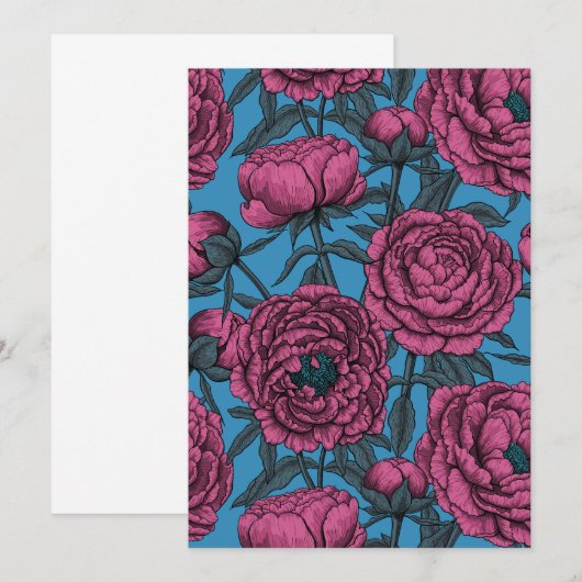 牡丹庭園 (正面/裏面)