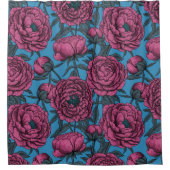 牡丹庭園 シャワーカーテン (正面)