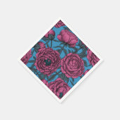牡丹庭園 スタンダードカクテルナプキン (角)