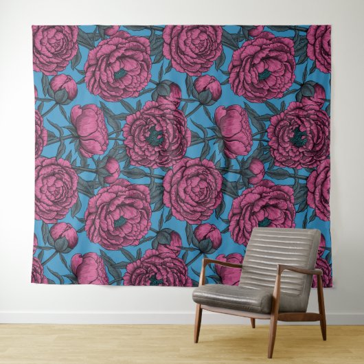 牡丹庭園 タペストリー (インサイチュ(横))