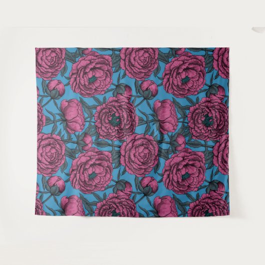 牡丹庭園 タペストリー (正面(横))