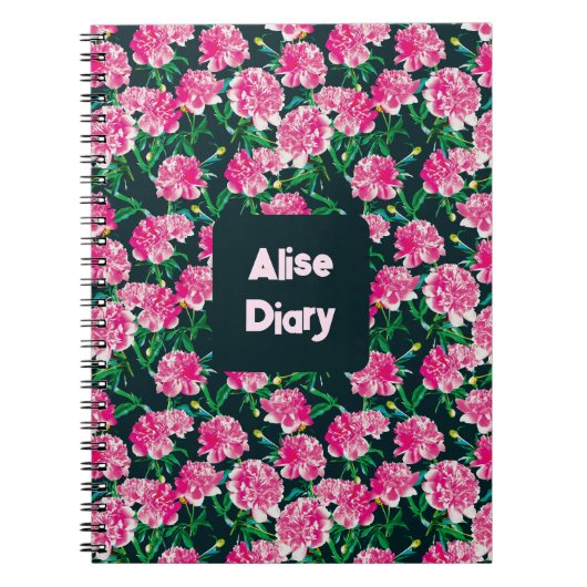 牡丹日記。 ノートブック (正面)