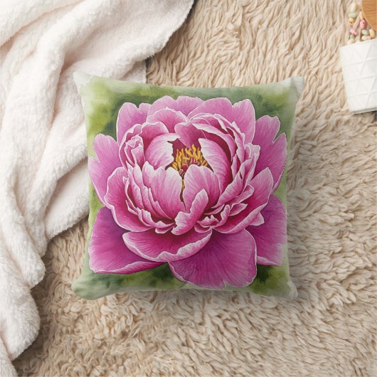 牡丹枕 クッション (ブランケット)