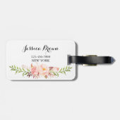 牡丹素朴フローラチーム花嫁 ラゲッジタグ (裏面横)