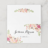 牡丹素朴フローラ プレイスカード (外部開封)