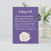 牡丹紫結婚紫の願い井戸のカード エンクロージャーカード (スタンド正面)