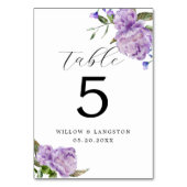 牡丹結婚の台番号 テーブルナンバー (裏面)