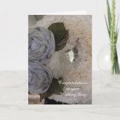 牡丹結婚の祝辞 カード (正面)