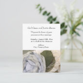 牡丹結婚式招待状 招待状 (スタンド正面)